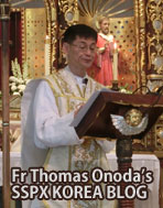 SSPX KOREA Fr Onoda Blog