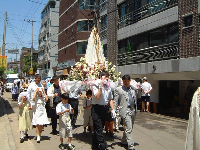 韓国・聖母行列