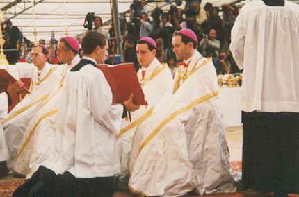 Consecration at Econe on June 30, 1988